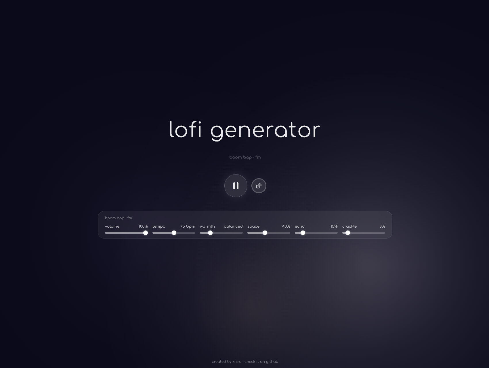 Lofi Generator